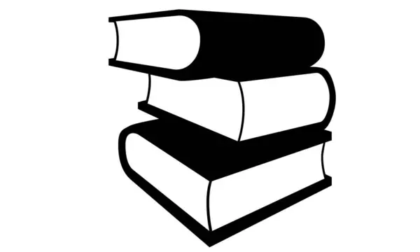 kitap simgesi vektör illüstrasyonu