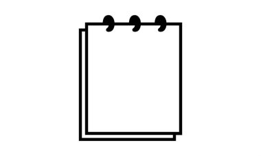 izole takvim vektör illüstrasyonu