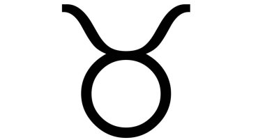 Burç işaretinin vektör illüstrasyonu