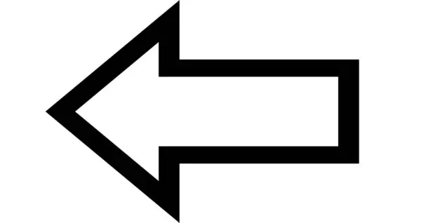 yön sağ ok çizgisi vektör simgesi