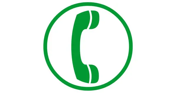 telefon alıcısı imza vektörü