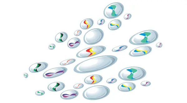 Farklı şekillerde soyut arka planlar.