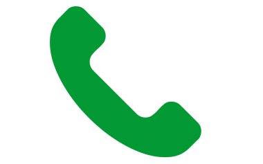 telefon vektörü simgesi düz simgesi