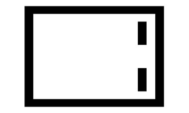 Batarya ikonunun çizim vektör grafiği. sığdırma şablonu, enerji, pil, güç vs..