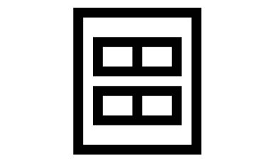 Modern b 'nin vektör illüstrasyonu eksik simgesi