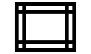 mobilya yassı ikon vektör illüstrasyonu