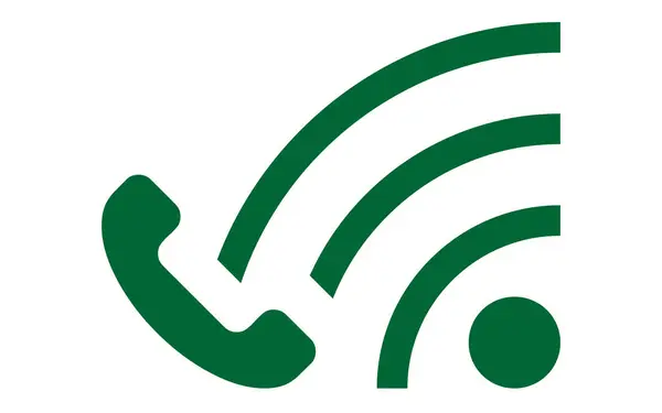 İnsan kulak simgesinin vektör illüstrasyonu