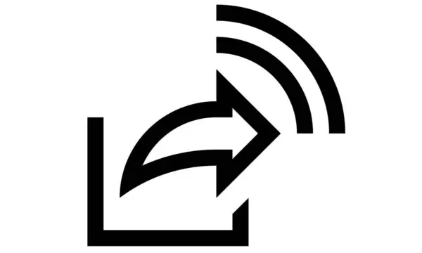 Ses dalgası simgesi. Beyaz arkaplanda izole edilmiş web tasarımı için ana ses dalgası vektör simgesi