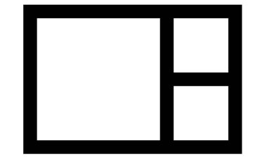 Kırmızı 360 derecenin vektör çizimi