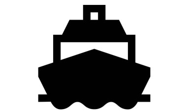 kargo gemisi taşıma simgesi