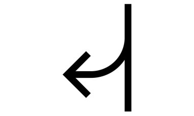 Siyah ve beyaz simgesinin vektör illüstrasyonu