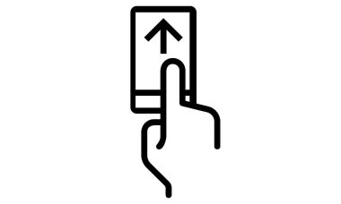 Elektrik tıkacı simgesi, basit biçim