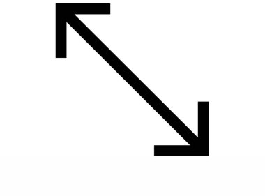 ok simgesi vektör illüstrasyonu