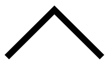 ok simgesi vektör illüstrasyonu