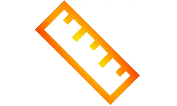 Soyut geometrik simgenin vektör çizimi