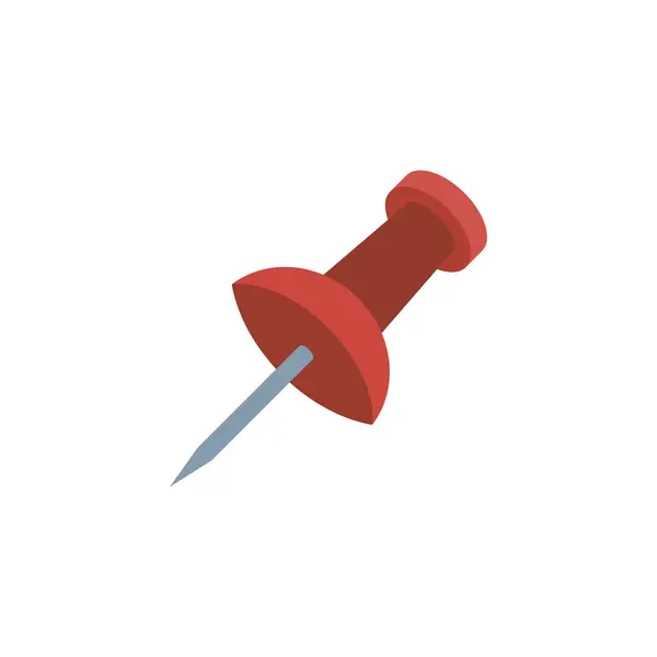 kırmızı toka emoji sembolü işaret simgesi illüstrasyonu