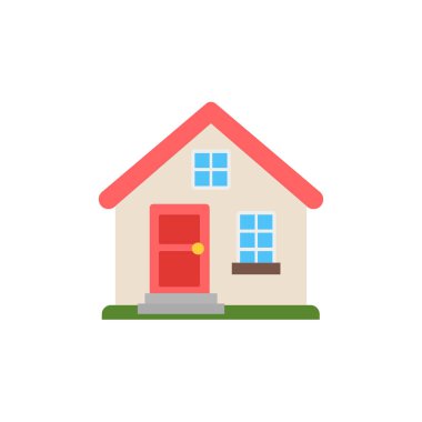 ev yapımı emoji sembolü simge vektör çizimi izole edildi