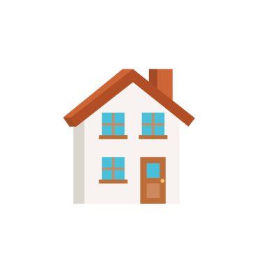 ev yapımı emoji sembolü simge vektör çizimi izole edildi