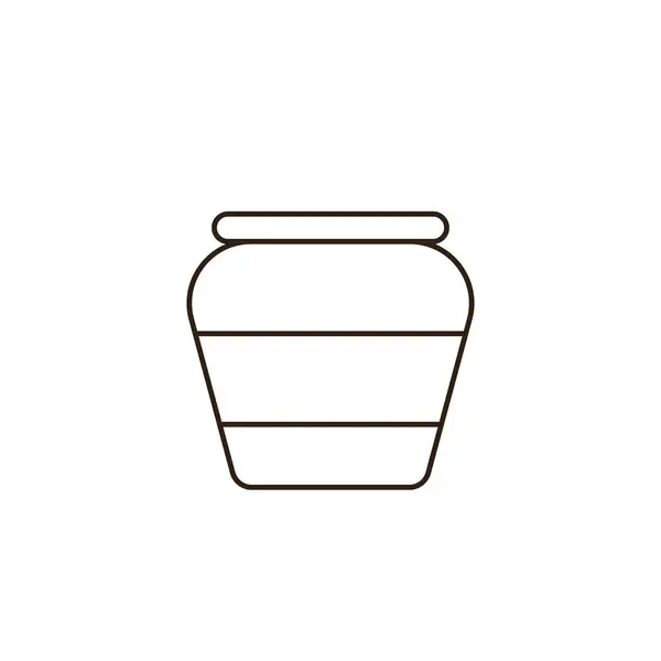 tatlı bal küpü emoji sembolü işaret simgesi çizimi izole edilmiş düz