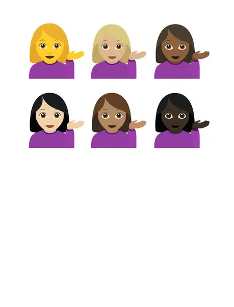 Sana ne dediysem onu yapıyor. Bu yüzden emoji sembolü simge çizimi. Küstahça iğneleme.