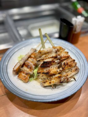 Japon Yakitori Izgara Tavuk Şişleri
