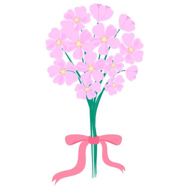 Dekoratif amaçlar için zarif bir çiçek aranjmanı.