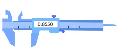 Dijital Vernier Kaliper, nesnelerin yüksek doğrulukla uzunluk, derinlik ve iç / dış çaplarını ölçmek için kullanılan hassas bir ölçüm aracı