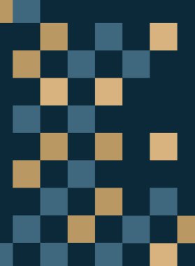 Karelerin soyut geometrik şekli. renkli arkaplan.