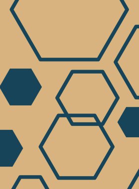 Çizgiler ve şekiller ile Seamless Modeli