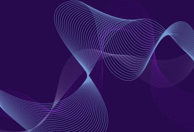 Dalgalarla soyut arkaplan. vektör illüstrasyonu.