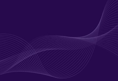 Mor dalga soyut arka plan. Vektör illüstrasyonu.