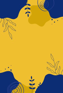 soyut yaratıcı renkli tropikal arkaplan