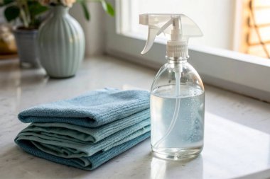 İzole edilmiş beyaz arka planda temiz paslanmaz çelik çatal bıçak takımı.