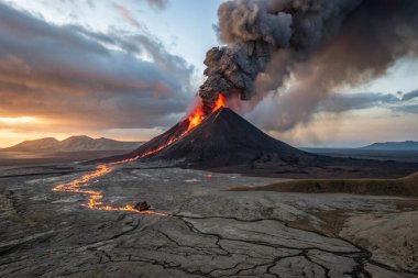 Bromo Yanardağı 'nın patlaması