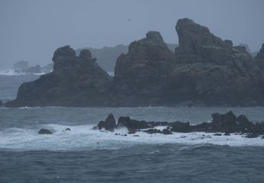 Kayalık peyzaj çeşitliliği açısından bir ada turu neler sunabilir. Bretagne (Fransa 'nın batısı); aşınmış kaya oluşumlarına odaklanma.