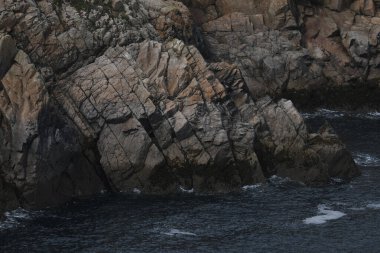 Kayalık peyzaj çeşitliliği açısından bir ada turu neler sunabilir. Bretagne (Fransa 'nın batısı); aşınmış kaya oluşumlarına odaklanma.