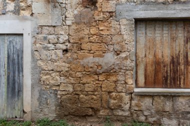 Karşılaştığım en ilginç yıkılmış duvarlar, eski evler ve binalar..