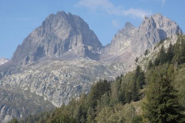 Mont Blanc Vadisi. Fransa-İsviçre-İtalya.