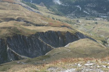 Mont Blanc Vadisi. Fransa-İsviçre-İtalya.