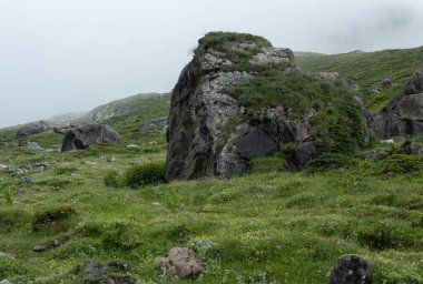 Alpler vadileri. Çoğunlukla Vanoise Vadisi, Fransa 'da çekildi. 7 günlük yürüyüş mesafesinde çekilmiş.. 