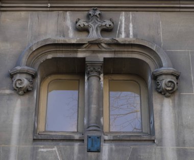 Gotik mimari tasarımı. Gotik yapı..