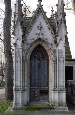 Gotik mimari tasarımı. Gotik yapı..