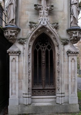 Gotik mimari tasarımı. Gotik yapı..