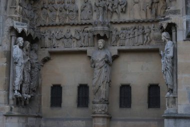 Notre Dame de Reims Katedrali, Reims, Fransa.