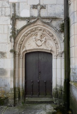 Chaumont-Sur-Loire, Fransa 'nın ortaçağ kalesi. 15. yüzyılda yapılmış. Eski ortaçağ kalesi daha sonra Rönesans tarzında genişletildi.