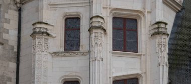 Chaumont-Sur-Loire, Fransa 'nın ortaçağ kalesi. 15. yüzyılda yapılmış. Eski ortaçağ kalesi daha sonra Rönesans tarzında genişletildi.