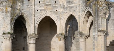 Chaalis 'in Abbey kalıntıları, ilk milenyumdan kalma ve Fransa' da bulunuyor..