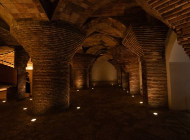 Barcelona Sanat Müzeleri, İspanya 'da. (Mimari modernist).