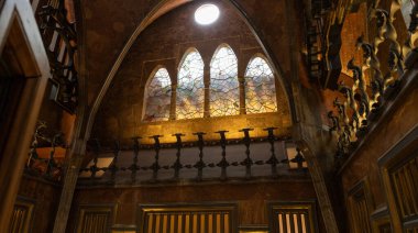 Barcelona Sanat Müzeleri, İspanya 'da. (Mimari modernist).