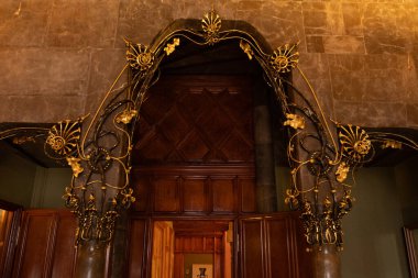 Barcelona Sanat Müzeleri, İspanya 'da. (Mimari modernist).